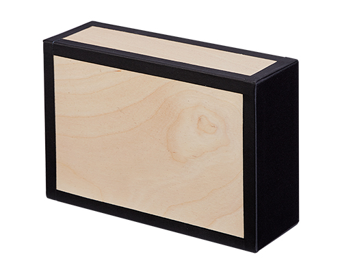 Henrys Cigarbox undekoriert, schwarz
