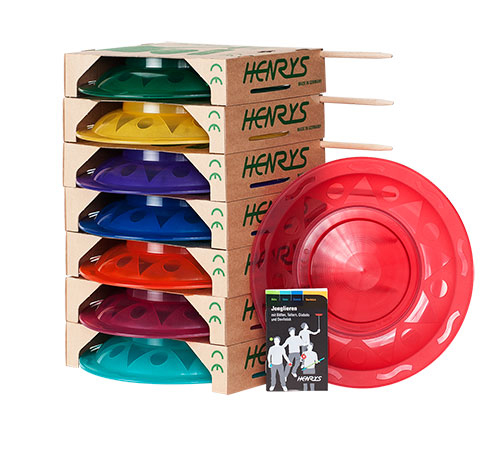 Henrys Jonglierteller-Set