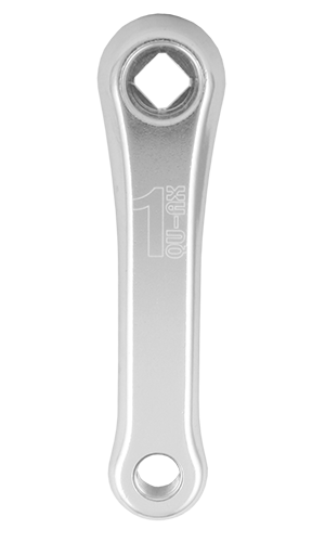 QU-AX Vierkant Alukurbeln 114mm (Paar)