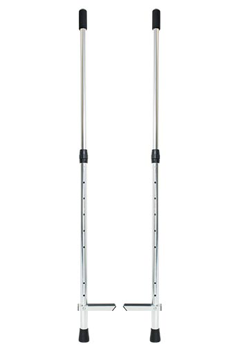QU-AX Alu-Stelzen silber