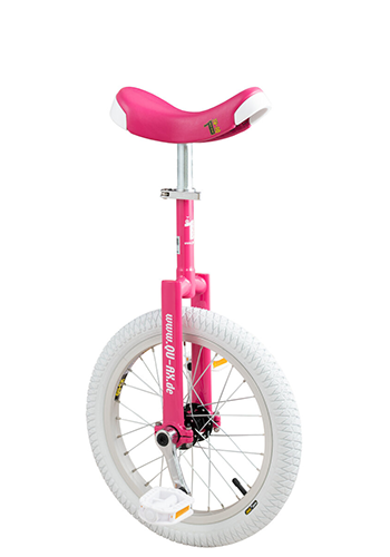 Einrad QU-AX Luxus 305mm (16") pink