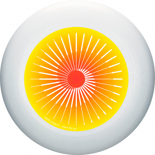 Frisbee Eurodisc 175g Organic Ultimate Sun