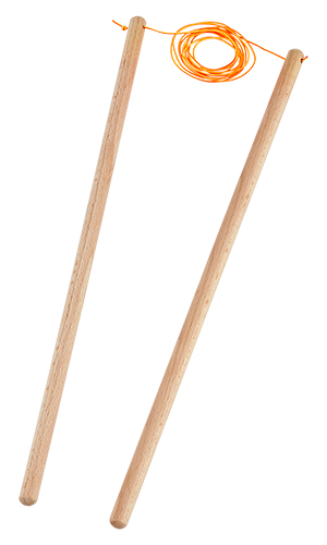 Diabolo Handstäbe Beach 37cm
