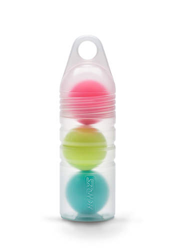 Henrys HiX-Ball S (Sand) 67mm Set K4 pink/türkis/gelb