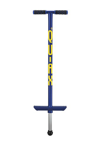 QU-AX Pogo-Stick blau, 50kg, 100cm lang