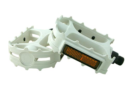 QU-AX Pedal MKS weiß Cross