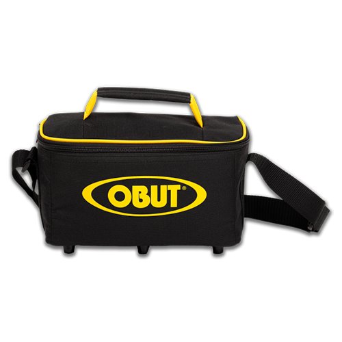 Obut - Reportertasche für 3 Kugeln schwarz-gelb